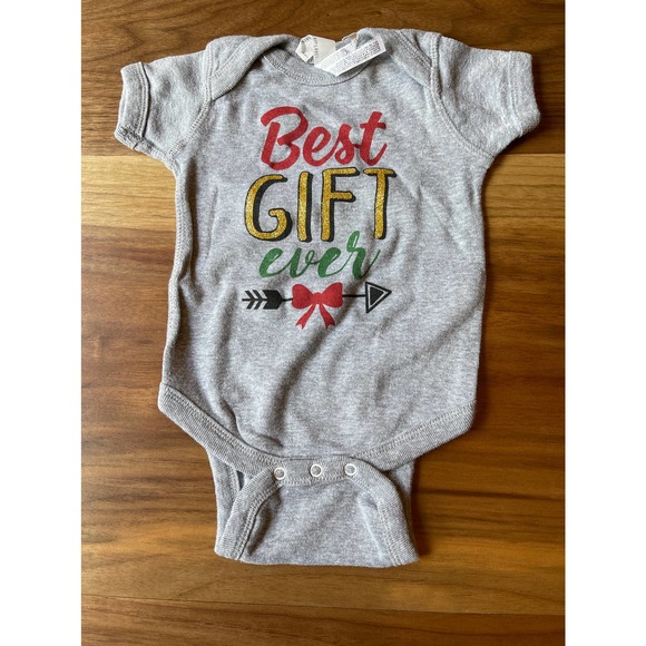 Rabbit skins 6 mos one piece tees lot of 2. R001 - Picture 4 of 6